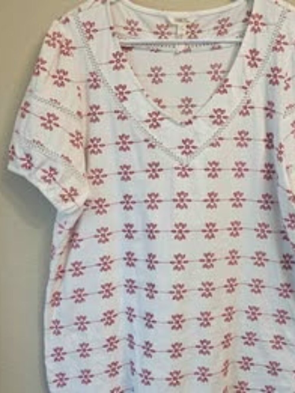 NWT Matilda Jane Embroidered Boho Top large